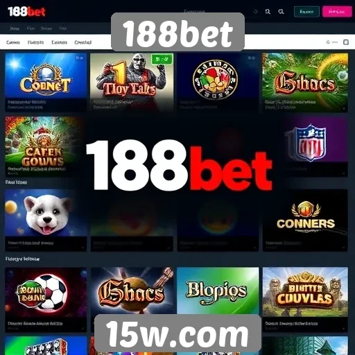 Variedade de jogos oferecidos na plataforma 188bet